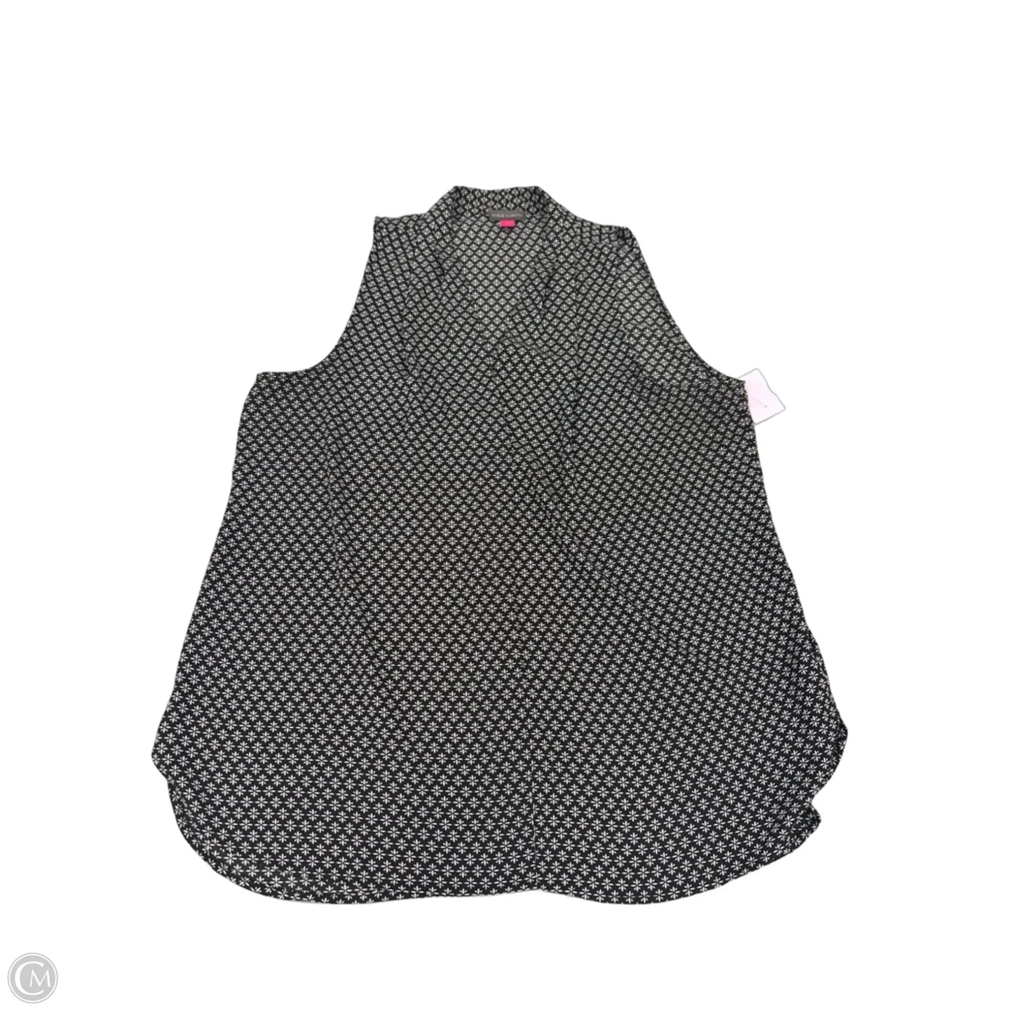 Top Sleeveless By Vince Camuto In Black, Size: L