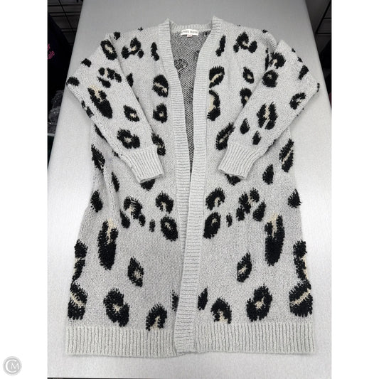 Cardigan By Knox Rose In Animal Print, Size: Xs
