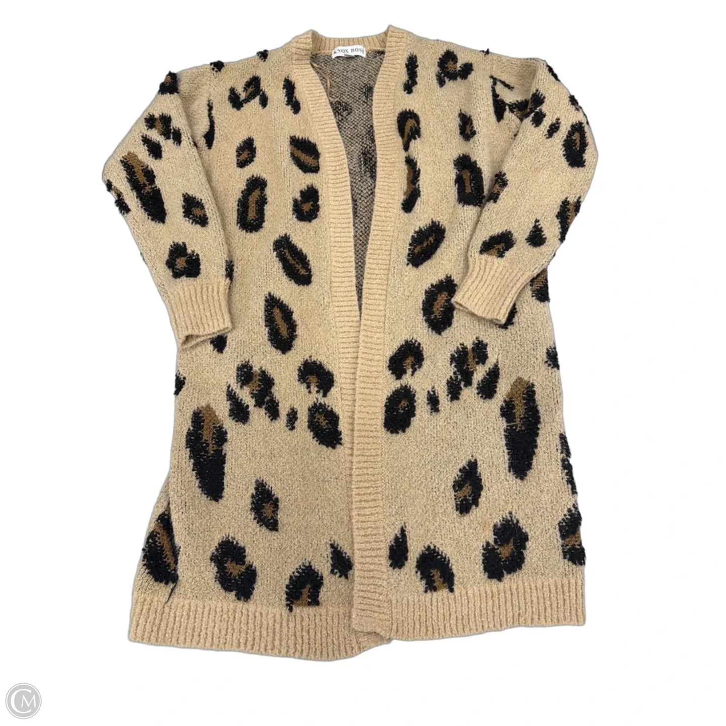 Cardigan By Knox Rose In Animal Print, Size: Xs