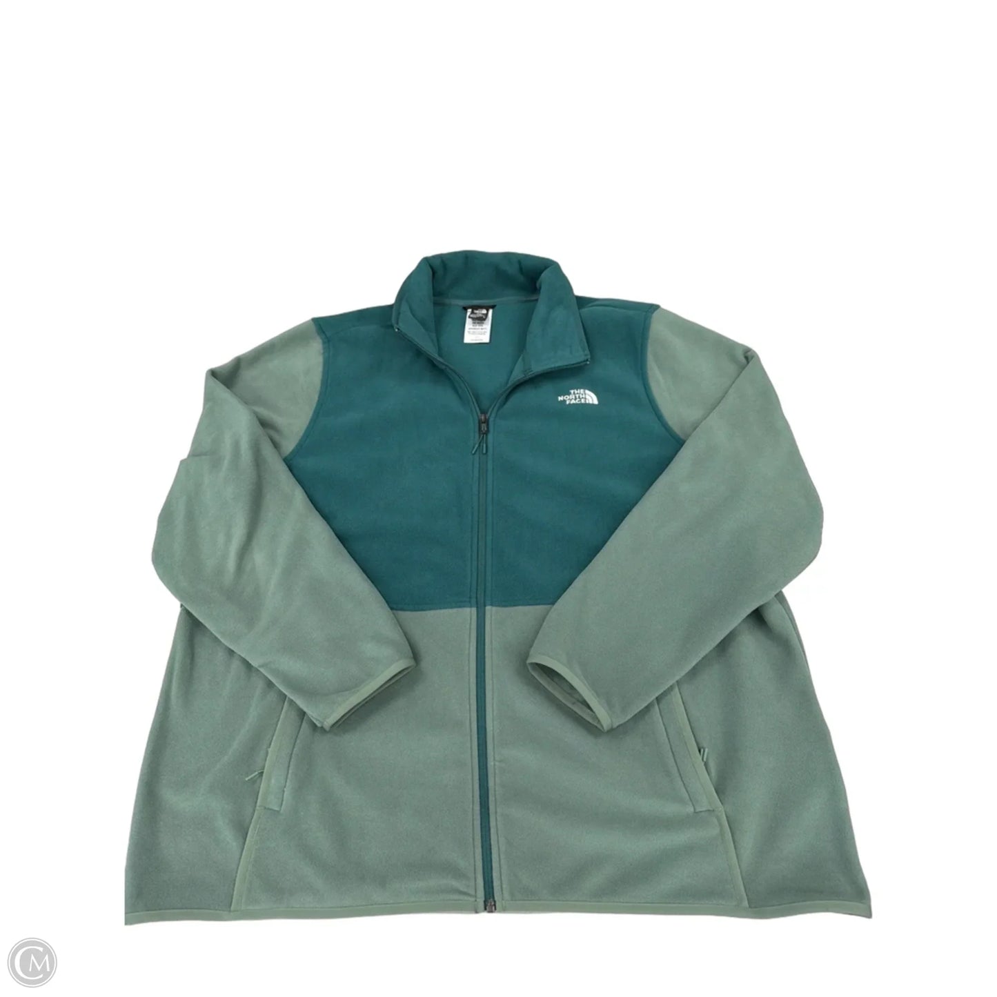 Jacket Fleece By The North Face In Green, Size: 2x