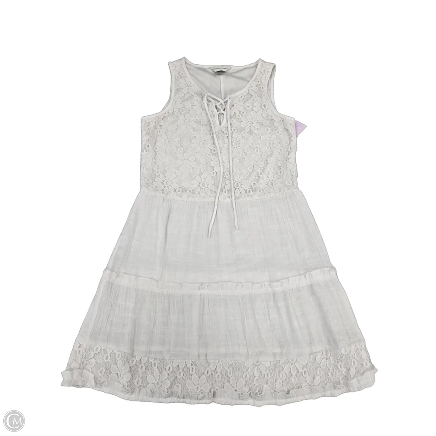 Dress Casual Short By Christopher And Banks In White, Size: S