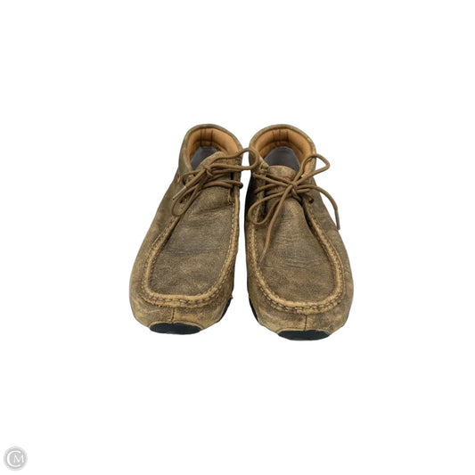 Boots Ankle Flats By Cme In Brown, Size: 8