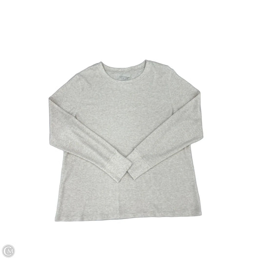 Top Long Sleeve By Time And Tru In Cream, Size: 3x