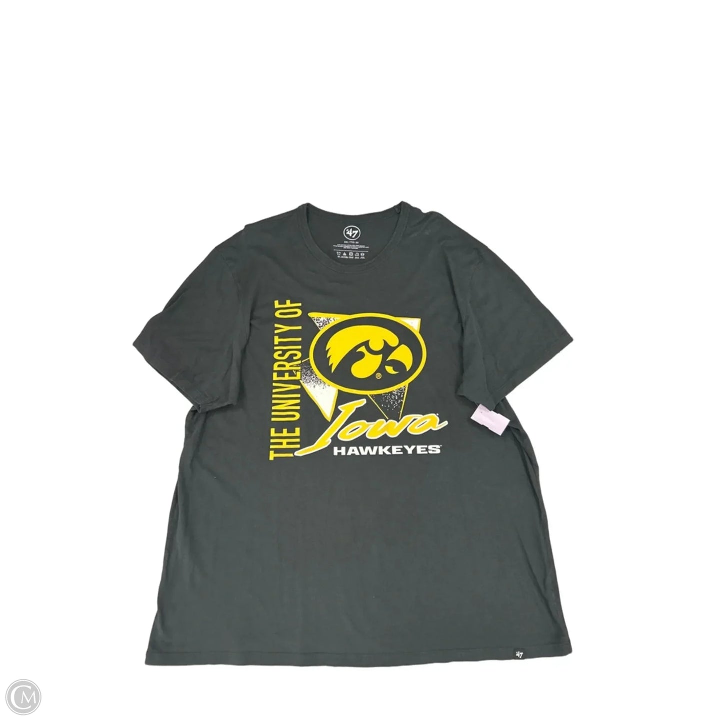Top Short Sleeve By New Era In Black, Size: Xxl
