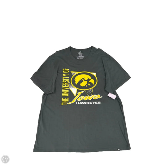 Top Short Sleeve By New Era In Black, Size: Xxl