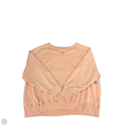 Top Long Sleeve By American Eagle In Orange, Size: Xl