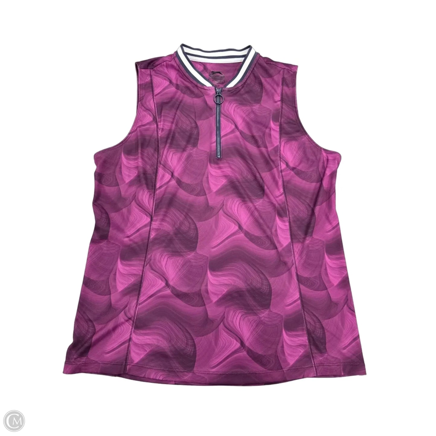 Athletic Tank Top By Slazenger In Purple, Size: L