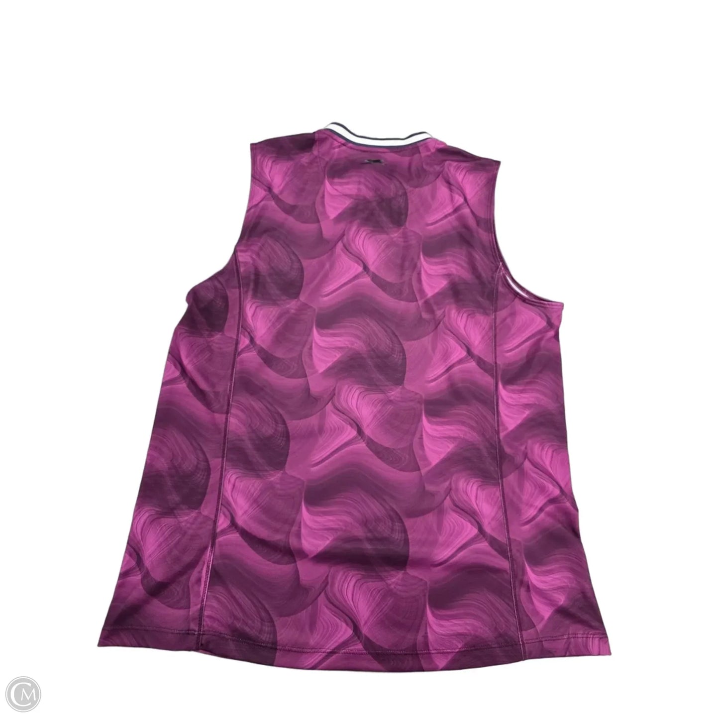 Athletic Tank Top By Slazenger In Purple, Size: L