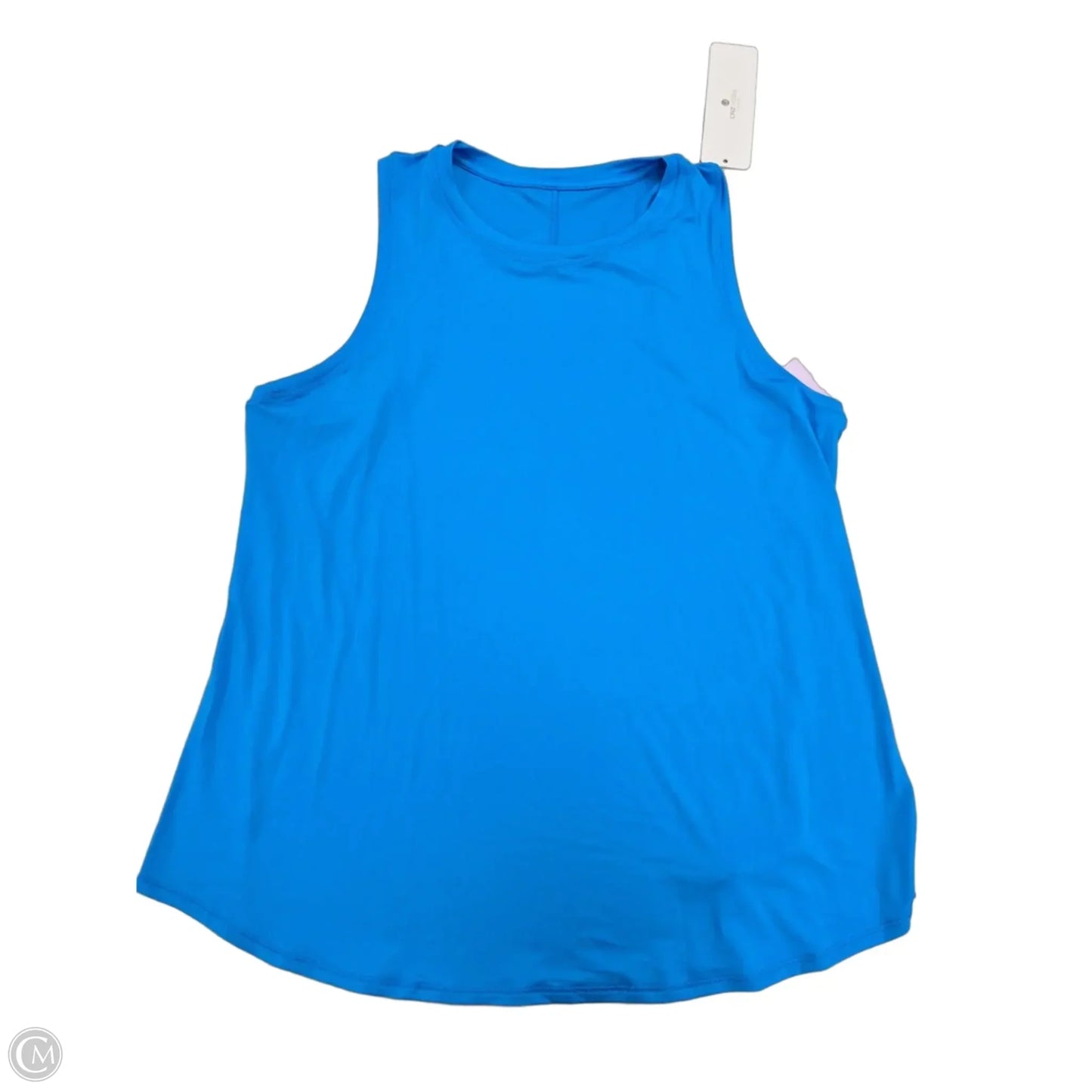 Athletic Tank Top By Crz Yoga In Blue, Size: L