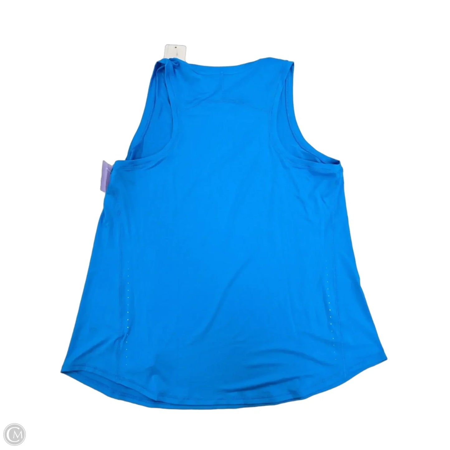 Athletic Tank Top By Crz Yoga In Blue, Size: L