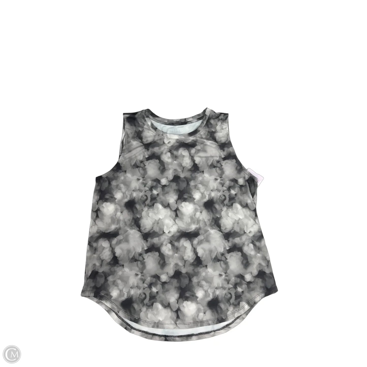 Tank Top By Joe Fresh In Black & Grey, Size: L