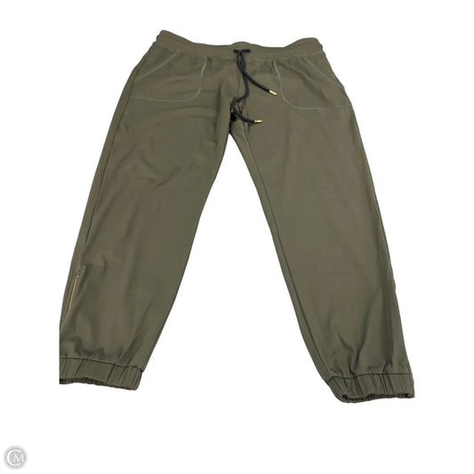 Athletic Pants By Zyia In Green, Size: Xl