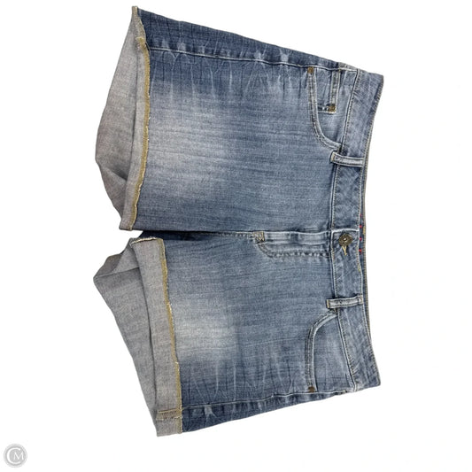 Shorts By Elle In Blue Denim, Size: 14
