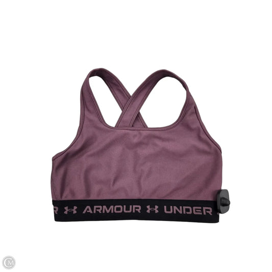 Athletic Bra By Under Armour In Mauve, Size: M