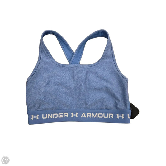 Athletic Bra By Under Armour In Blue, Size: M