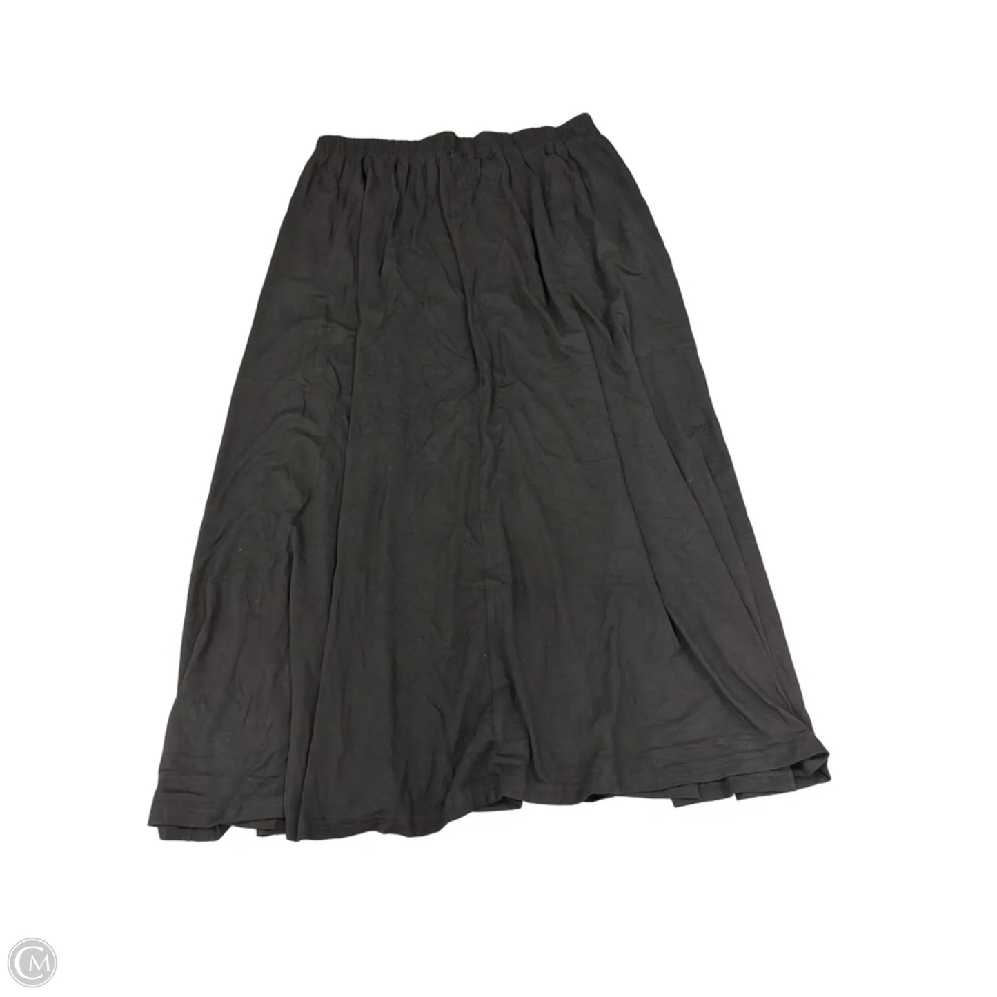 Skirt Maxi By Cme In Black, Size: Xl