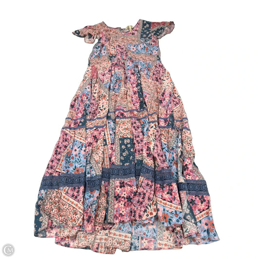 Dress Casual Maxi By Matilda Jane In Multi-colored, Size: Xl