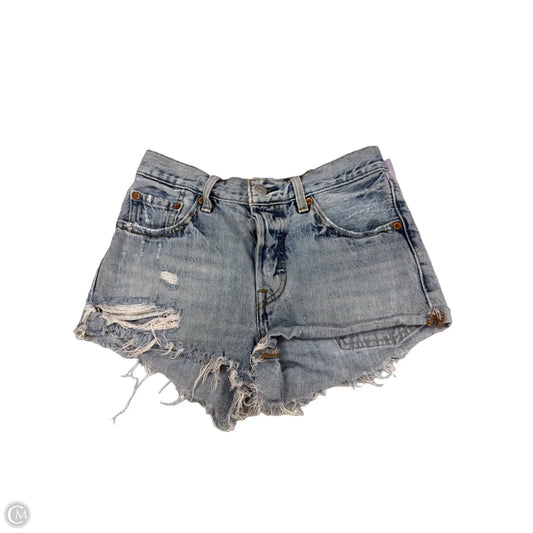 Shorts By Levis In Blue Denim, Size: 0