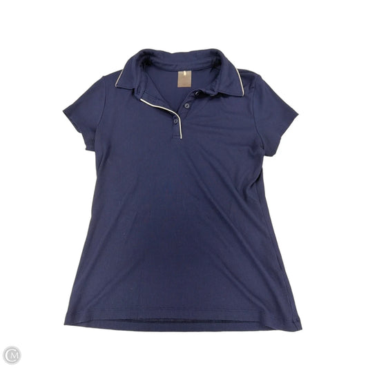 Top Short Sleeve By Calia In Blue, Size: M