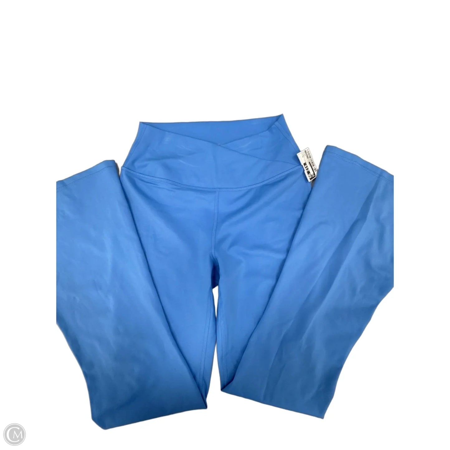 Athletic Leggings By Yogalicious In Blue, Size: M