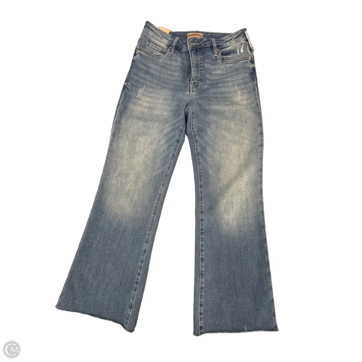 Jeans Flared By Kut In Blue Denim, Size: 6