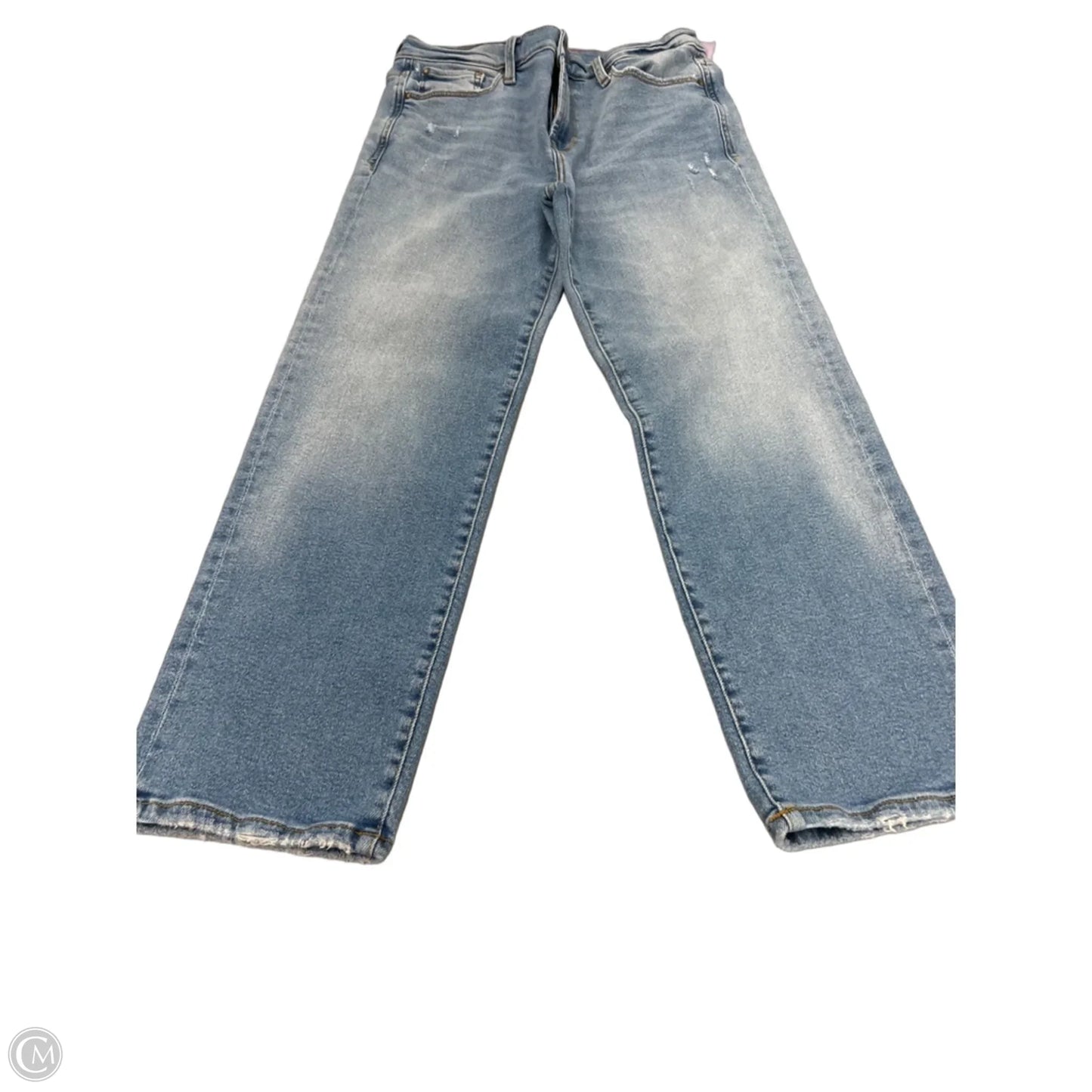 Jeans Straight By Kensie In Blue Denim, Size: 8