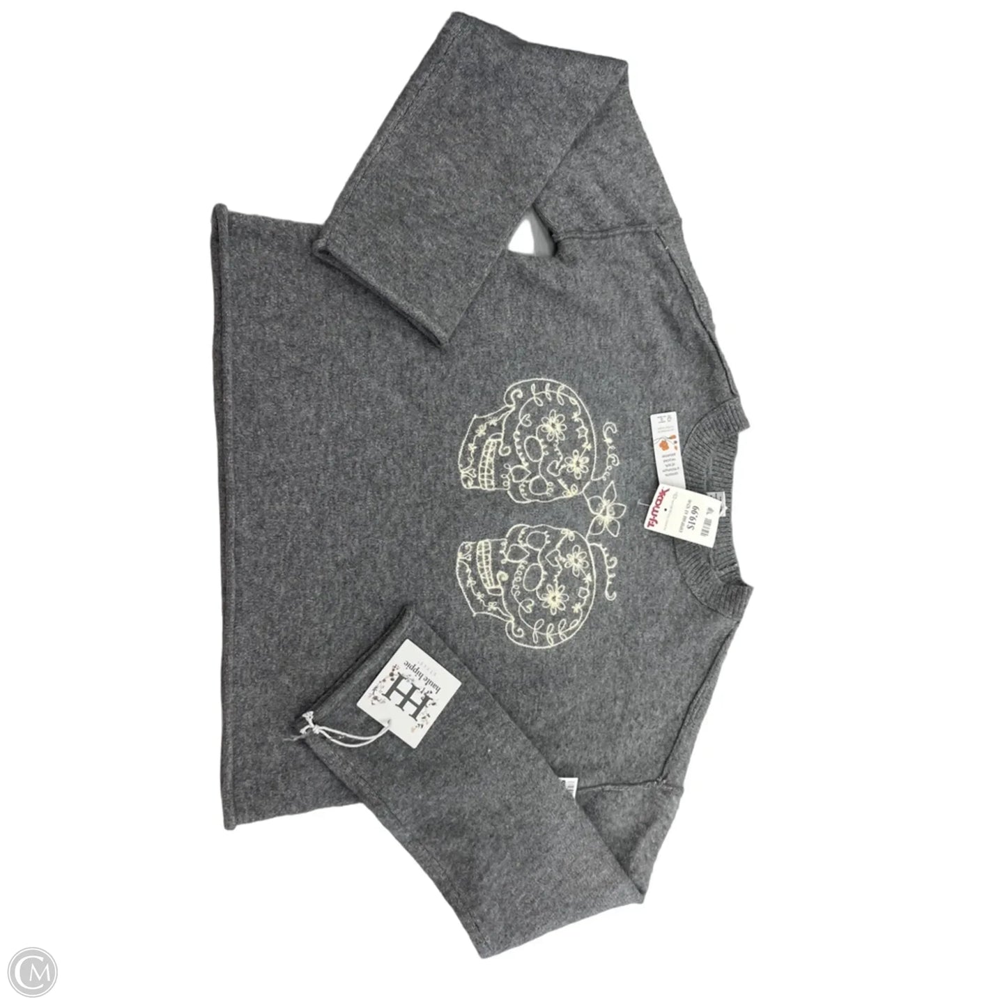 Top Long Sleeve By Haute Hippie In Grey, Size: Xs
