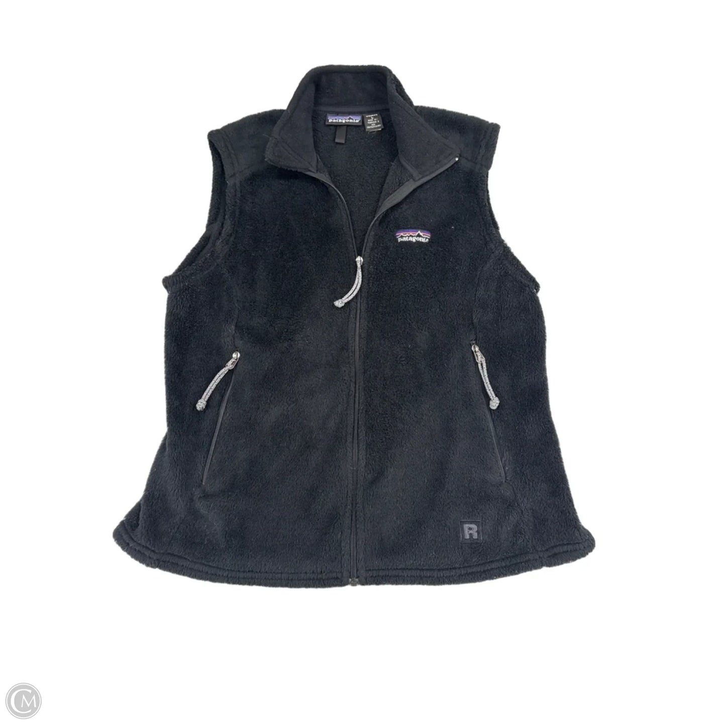 Vest Fleece By Patagonia In Black, Size: L