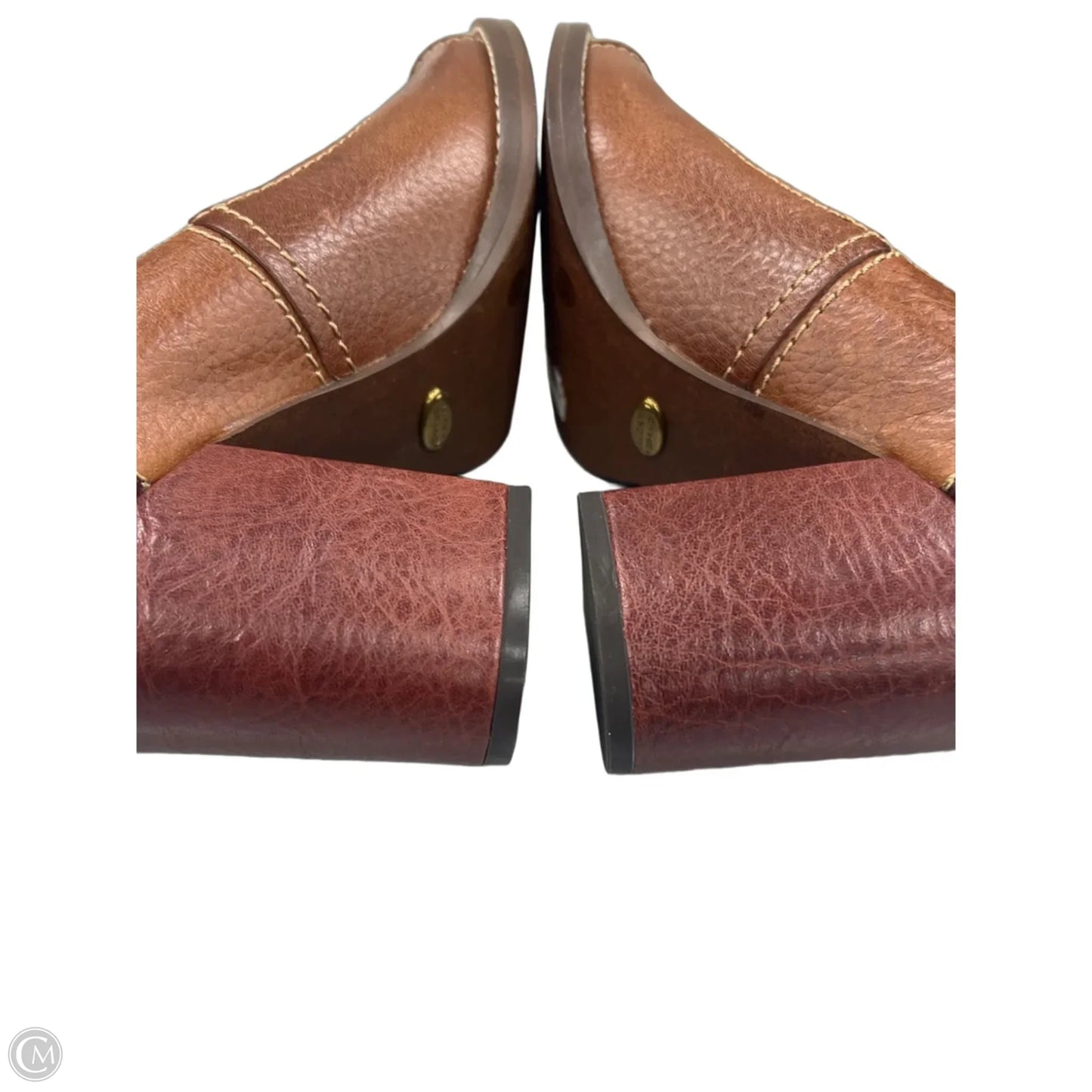 Shoes Heels Block By Lucky Brand In Brown, Size: 7.5