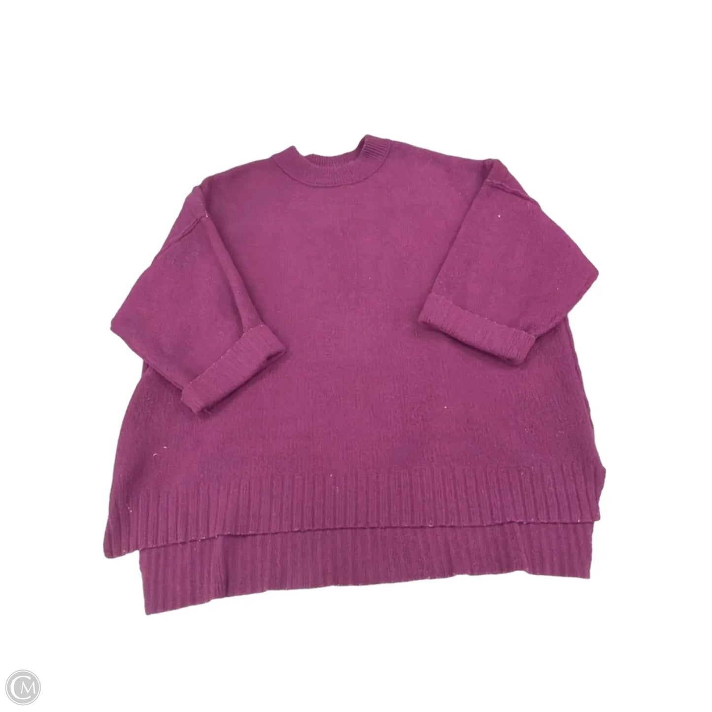 Sweater By Free People In Purple, Size: L