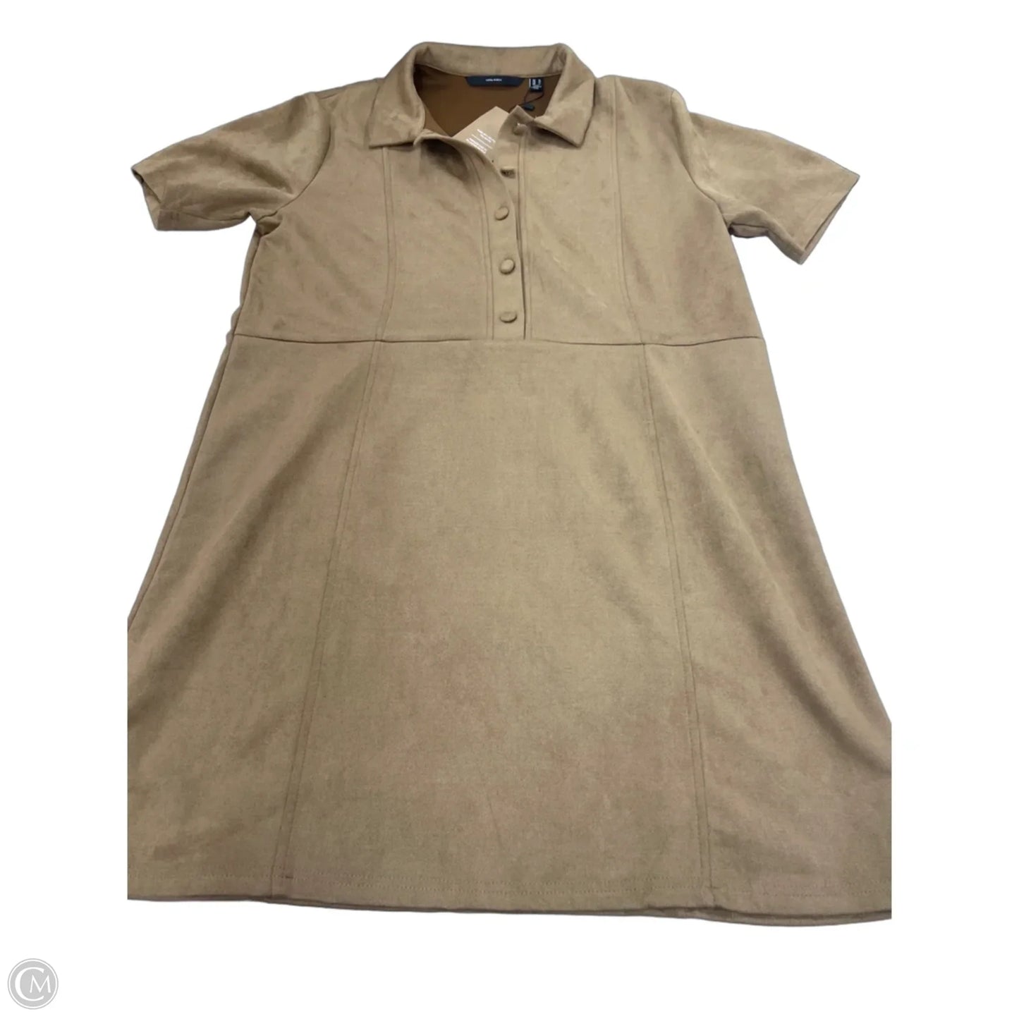 Dress Casual Short By Vero Moda In Brown, Size: Xl