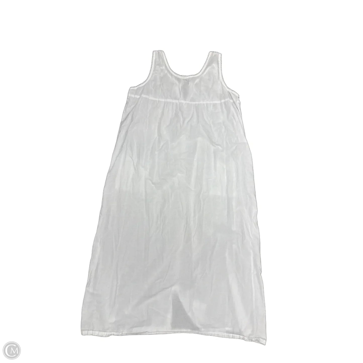 Dress Casual Midi By Cme In White, Size: Xl