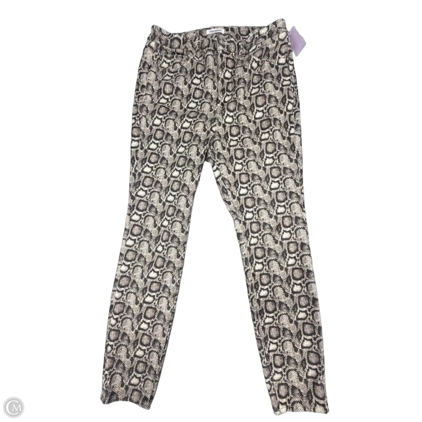 Pants Cargo & Utility By Good American In Snakeskin Print, Size: 16