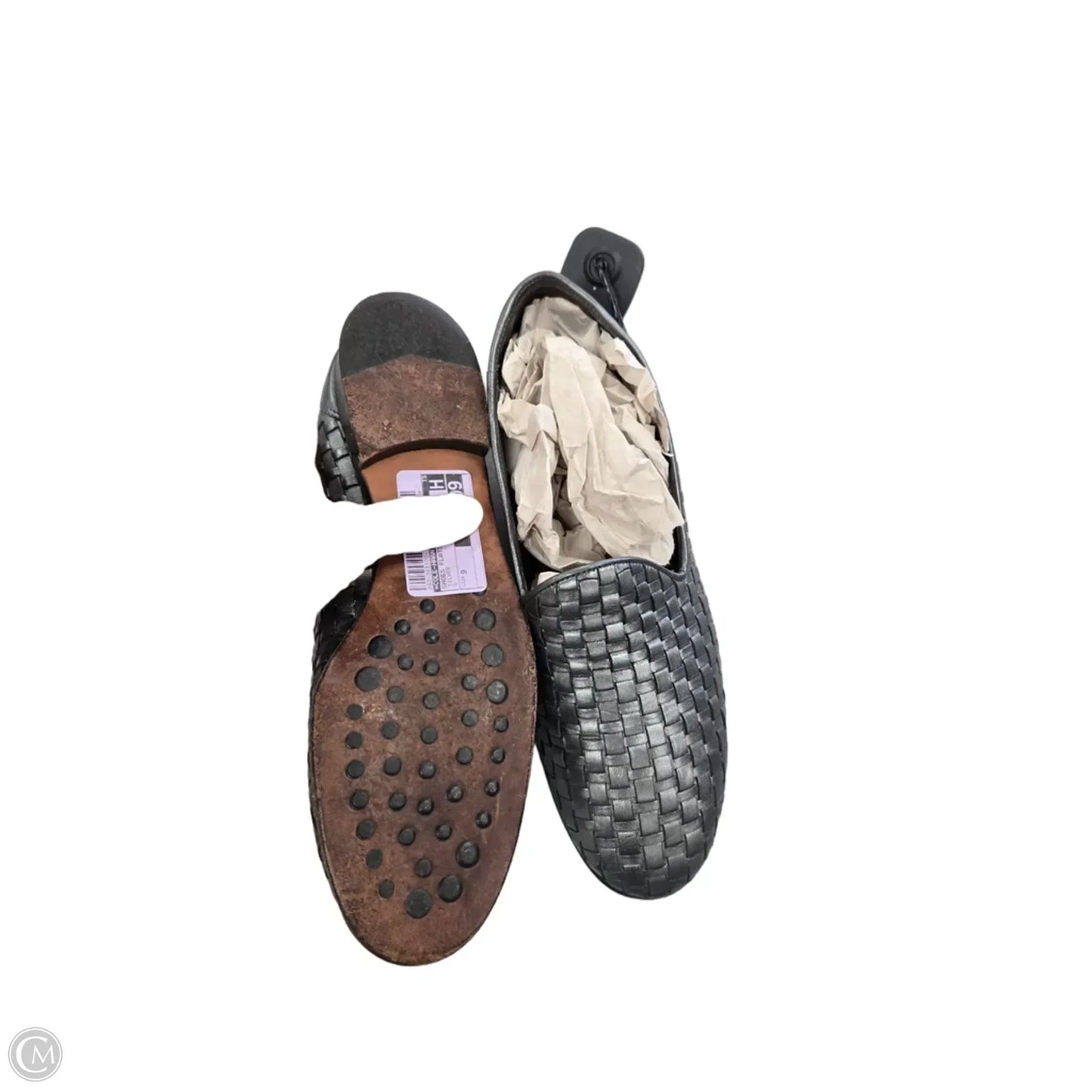 Shoes Flats By Cole-haan In Silver, Size: 9