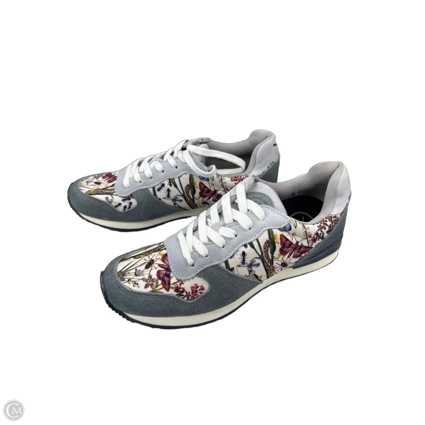Shoes Sneakers By Cme In Blue & Grey, Size: 10