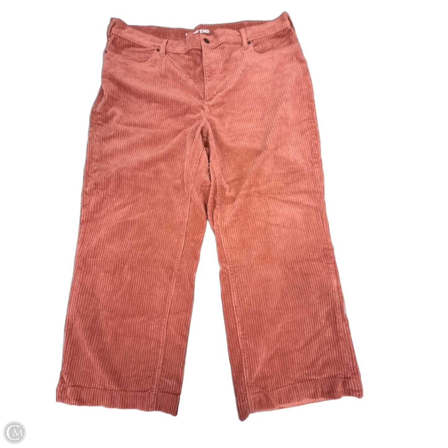 Pants Corduroy By Lands End In Orange, Size: 22