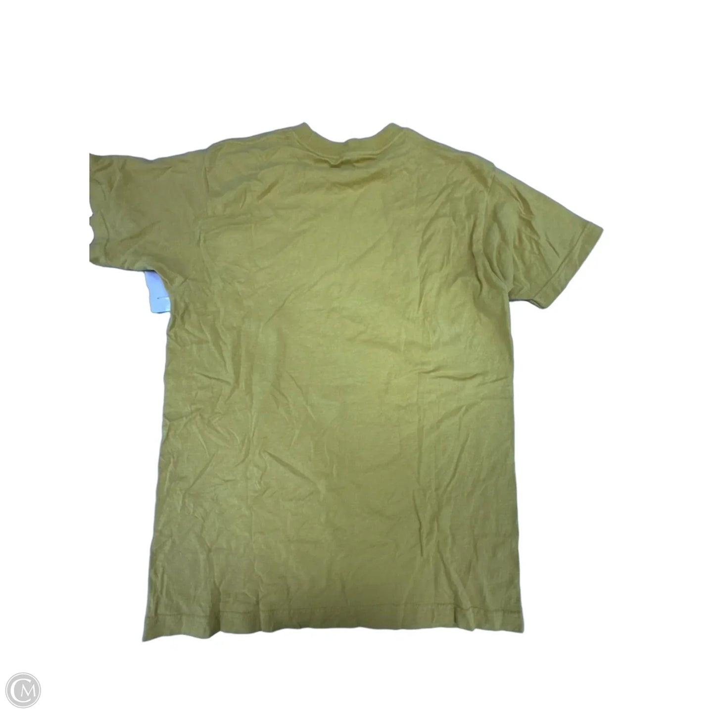 Top Short Sleeve Basic By Tultex In Yellow, Size: M
