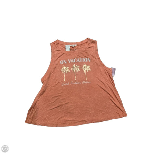 Tank Top By Maurices In Pink, Size: Xl