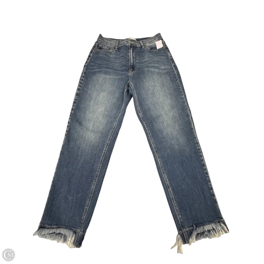 Jeans Straight By Kancan In Blue Denim, Size: 8