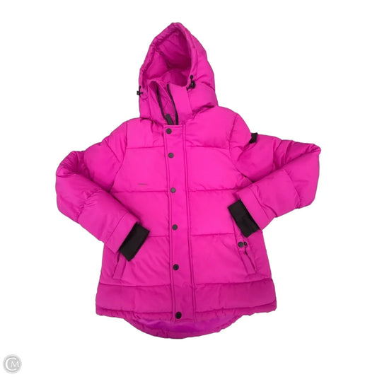 Coat Puffer & Quilted By Bcbgmaxazria In Pink, Size: Xs
