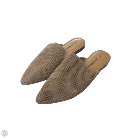 Shoes Flats By Lucky Brand In Tan, Size: 7.5
