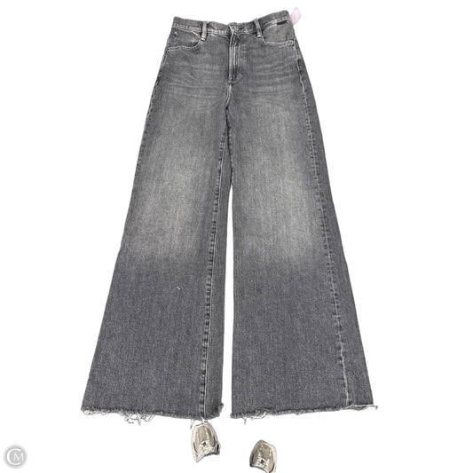 Jeans Wide Leg By Cma In Black Denim, Size: 4