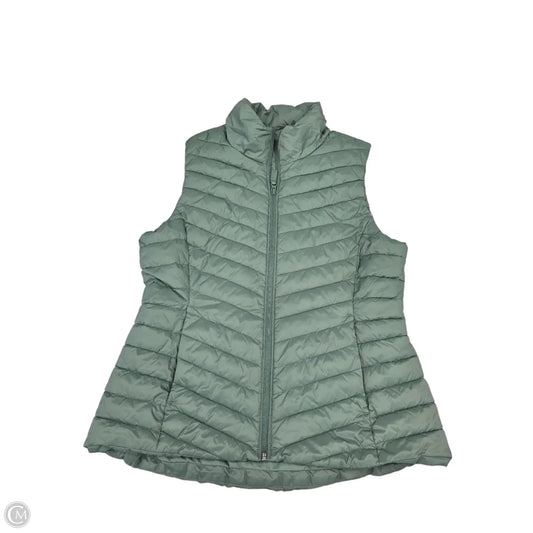 Vest Puffer & Quilted By Old Navy In Green, Size: M