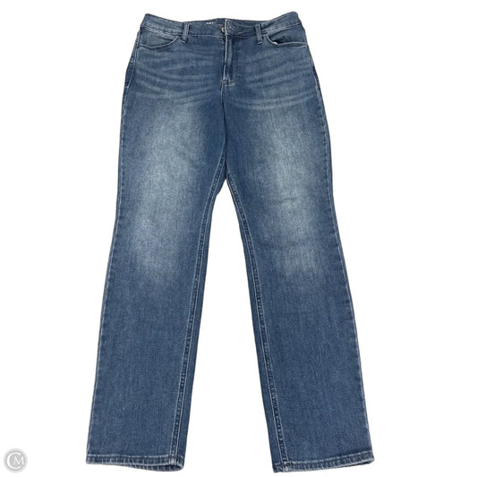 Jeans Straight By Old Navy In Blue Denim, Size: 10