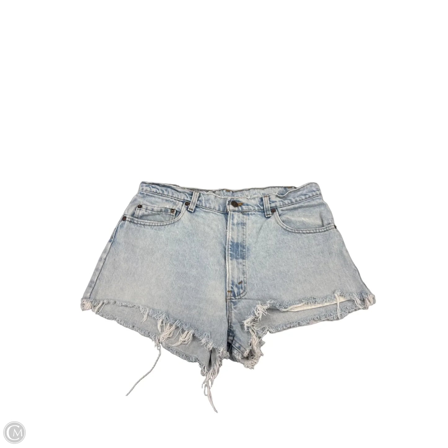 Shorts By Levis In Blue Denim, Size: 16