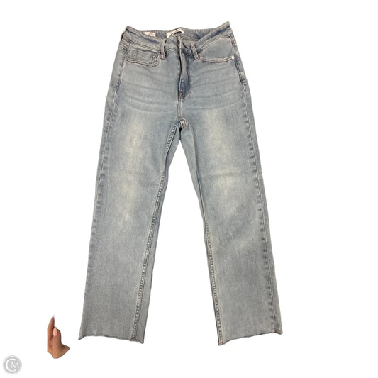Jeans Cropped By Vigoss In Blue Denim, Size: 2