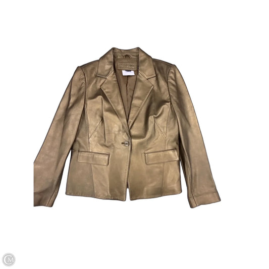 Jacket Other By Tribal In Bronze, Size: L