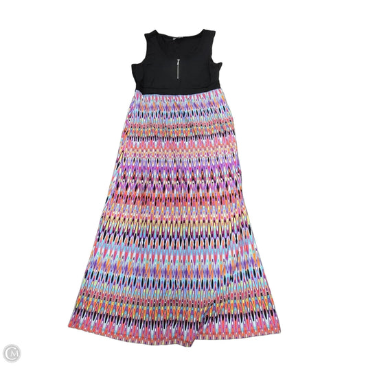 Dress Casual Maxi By Ny Collection In Multi-colored, Size: Xl