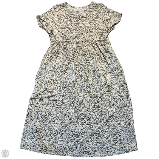 Dress Casual Maxi By Geegee In Grey, Size: 1x