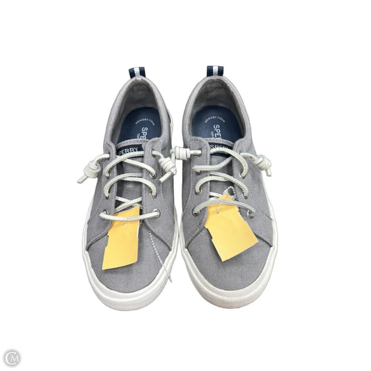 Shoes Flats By Sperry In Grey, Size: 8